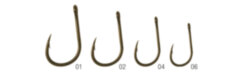 Гачки коропові K-Karp TF Hooks Continental Boilie